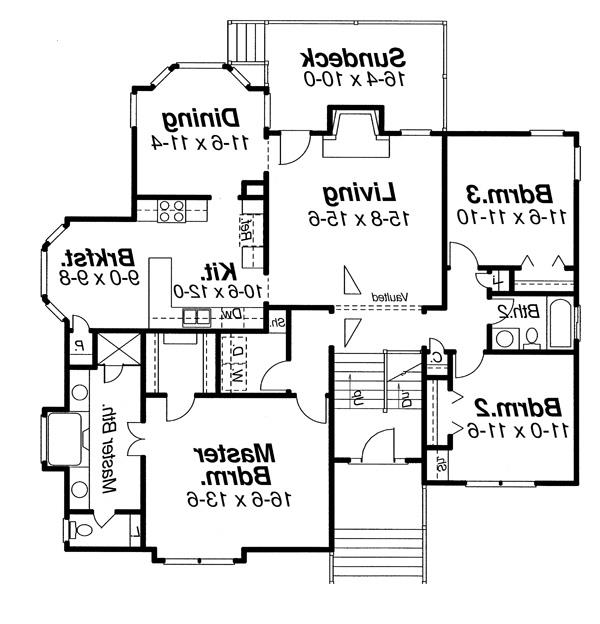 Floor Plan image of SHERIDAN House Plan